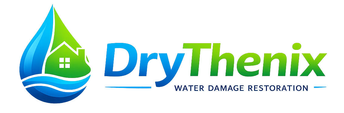 DryThenix Water Damage Restoration Logo